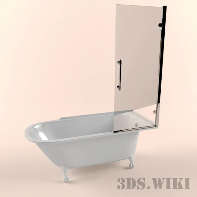 bathroom – Ванна Burlington E14 3ds Max
