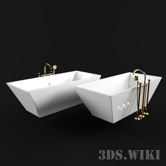 bathroom – Ванна Slipper A5 3ds Max