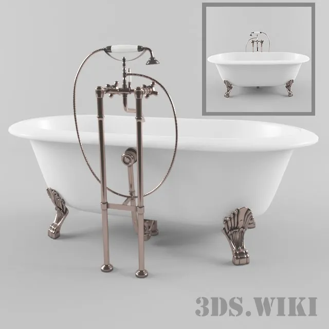 bathroom – Ванна Victoria Albert 3ds Max