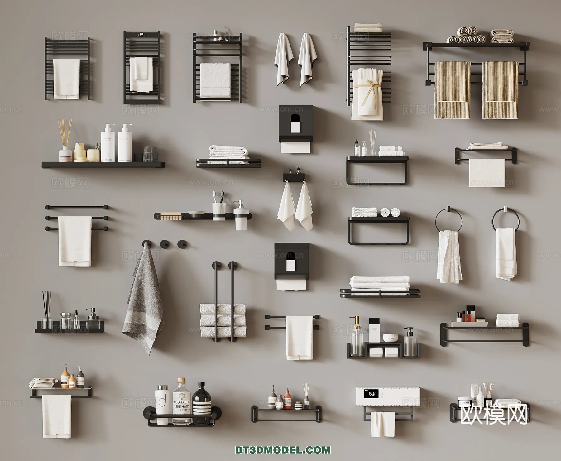 Bathroom Decoration 3D Models For Free Download – 3dsky – 050 – VRAY Render