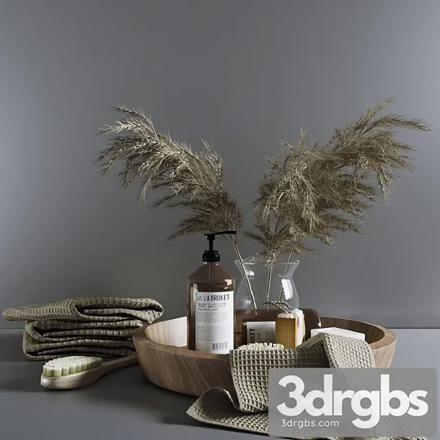 Bathroom Decorative Set 3dsmax Download
