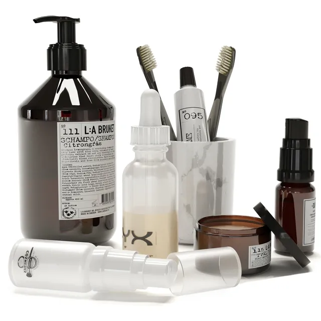 bathroom – Decorative set La Bruket 3ds Max