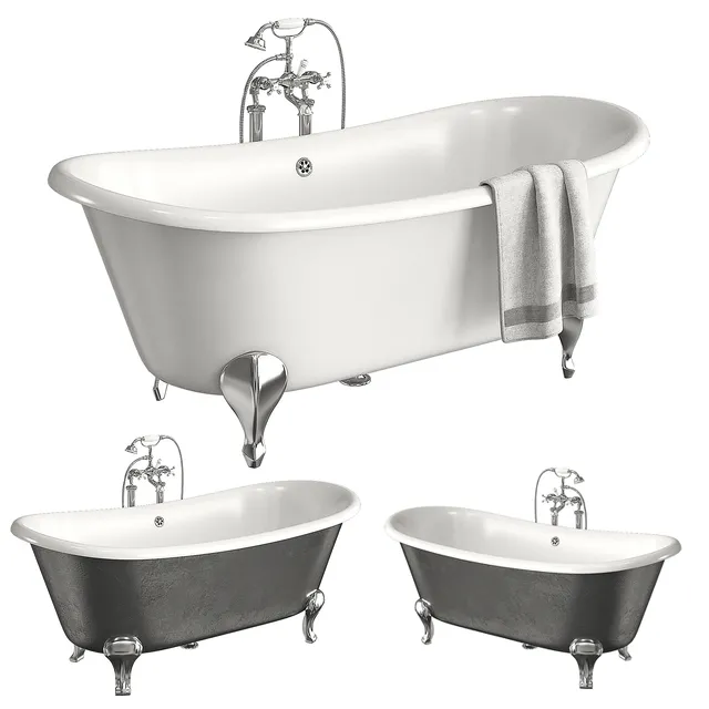 bathroom – Devon and Devon Admiral bath 3ds Max