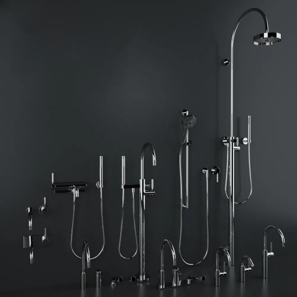 bathroom – DornBracht Tara Logic 3ds Max