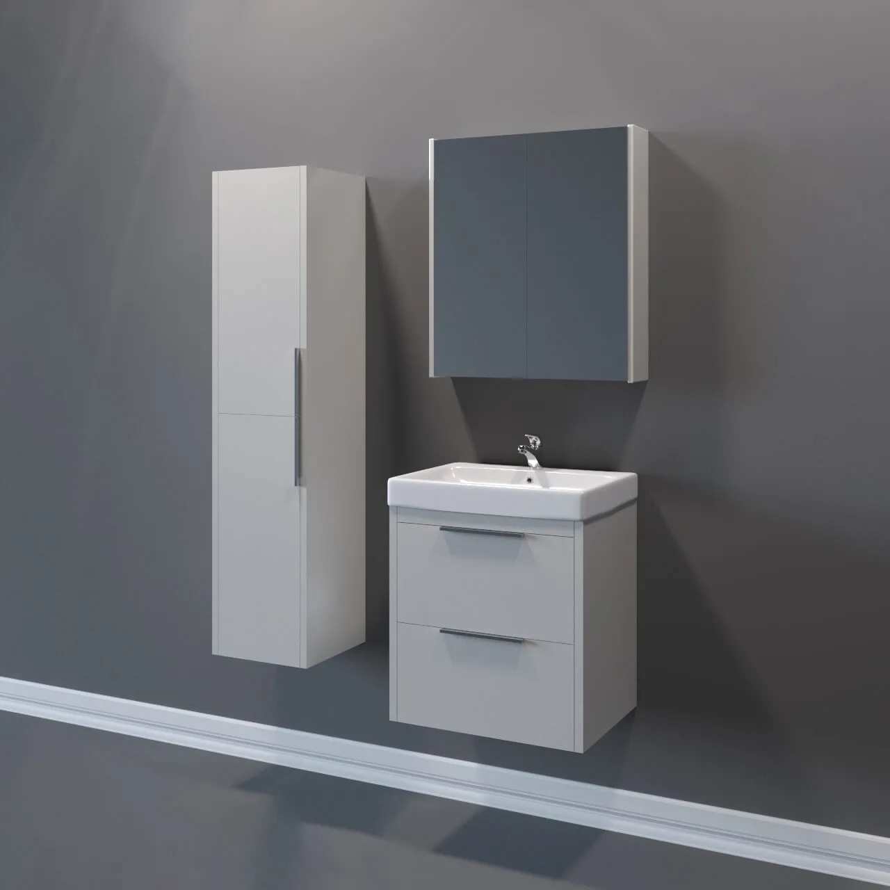 bathroom – Dreja Enzo + Dreja Q70 bathroom furniture 3ds Max