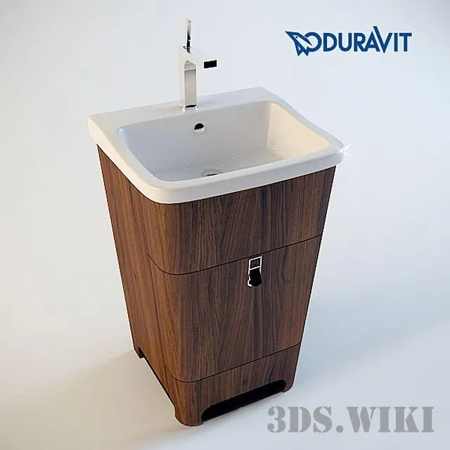 bathroom – Duravit Esplanade sink 3ds Max