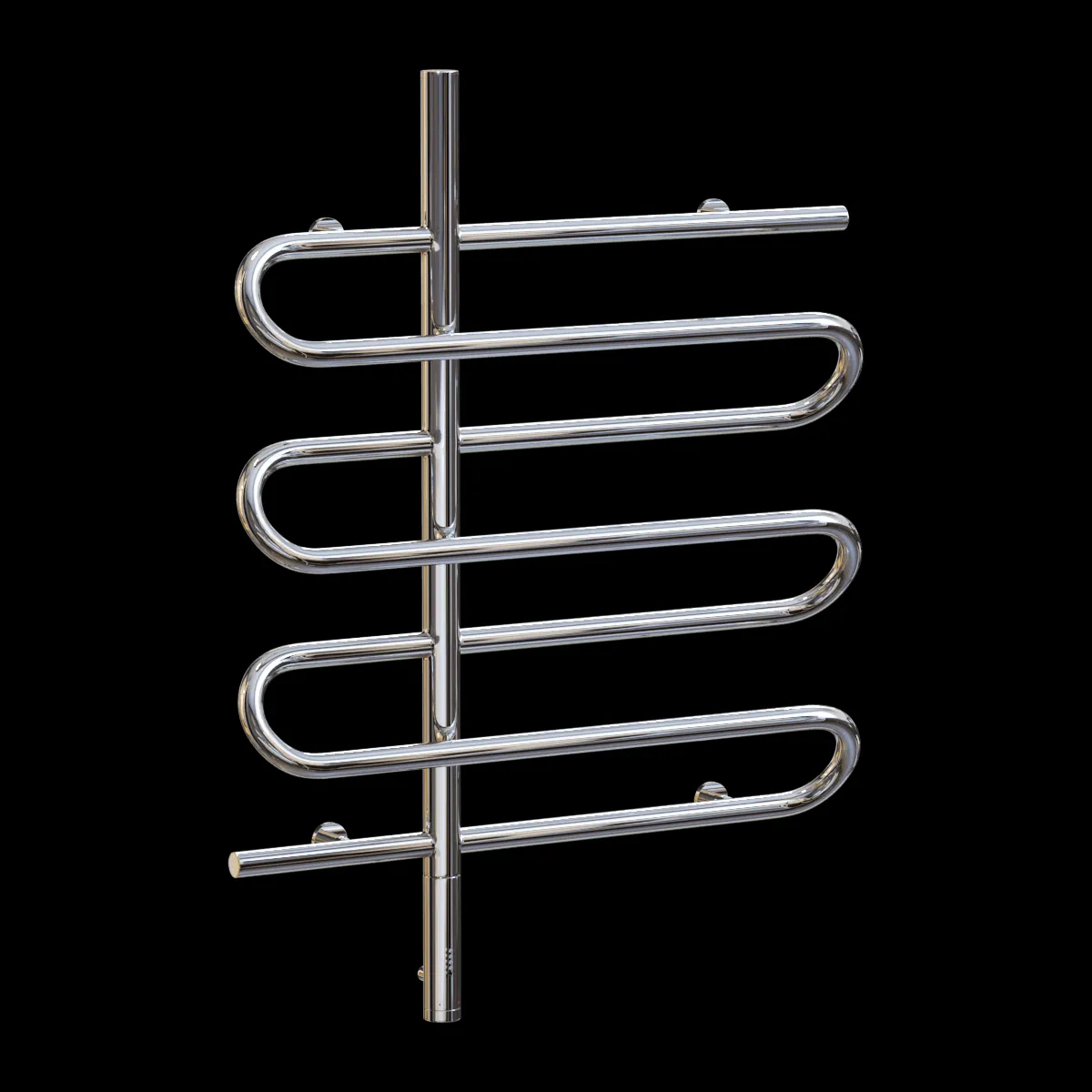 bathroom – Electric heated towel rail Sunerzha Epatage 3ds Max