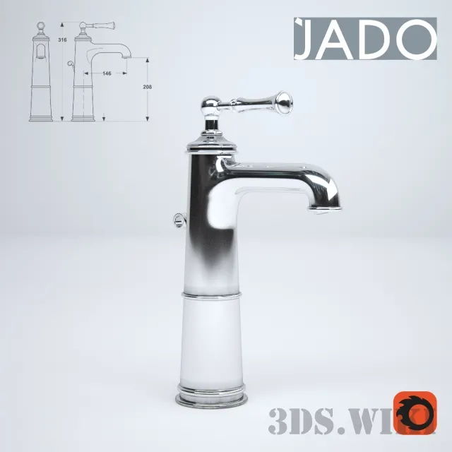 bathroom – Faucet Jado Lighthouse A3851AA 3ds Max