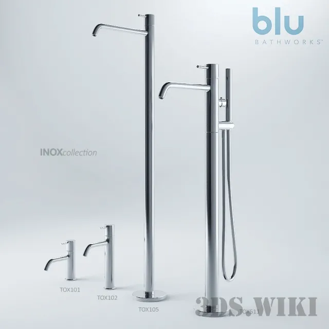 bathroom – Faucets for showers and sinks 3ds Max