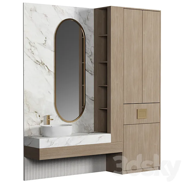 Bathroom Furniture 028 3ds Max