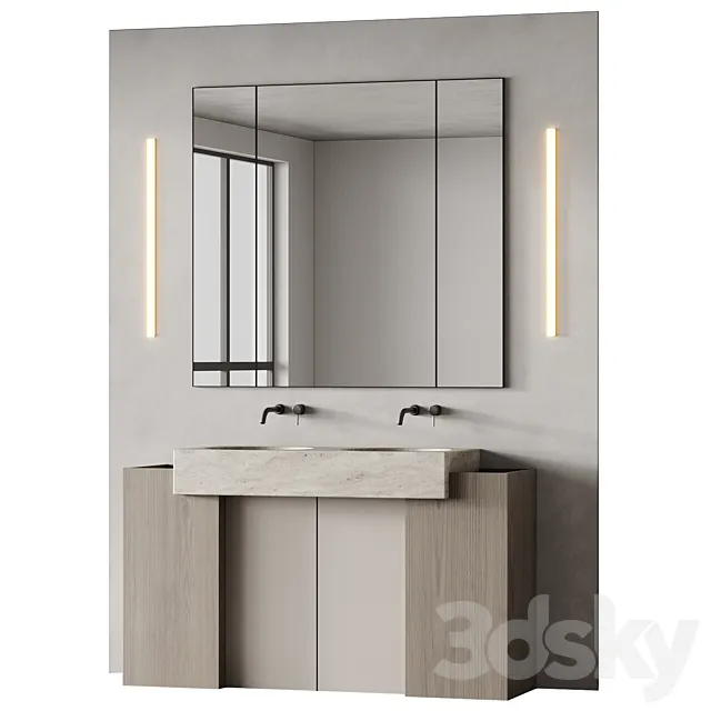 Bathroom furniture 03 3dsMax Model