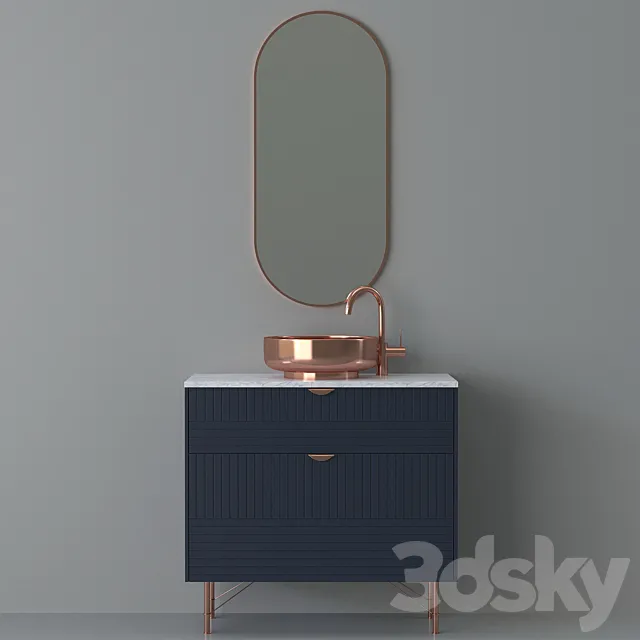 Bathroom Furniture 04 3ds Max