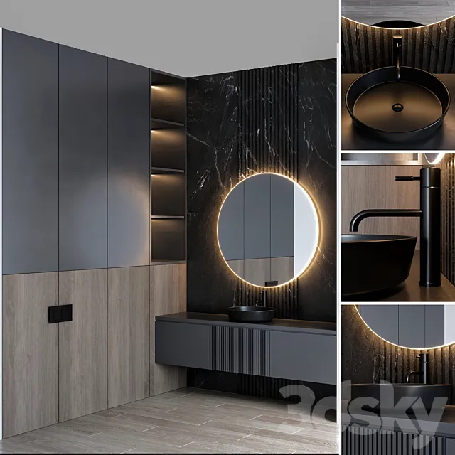 bathroom furniture 37 3DS Max Model