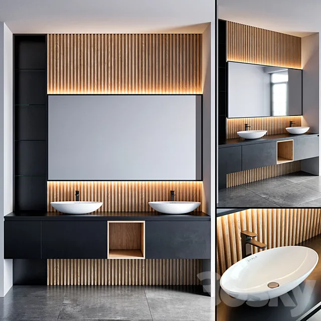 bathroom furniture 39 3ds Max