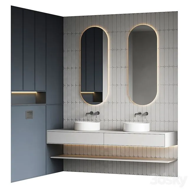 Bathroom furniture 41 3dsMax Model