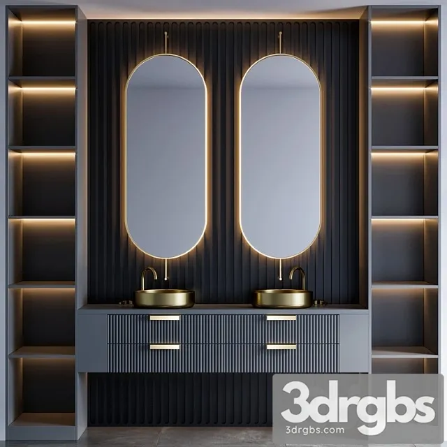 Bathroom furniture 63 3dsmax Download