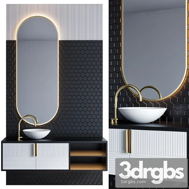 Bathroom furniture 64 3dsmax Download