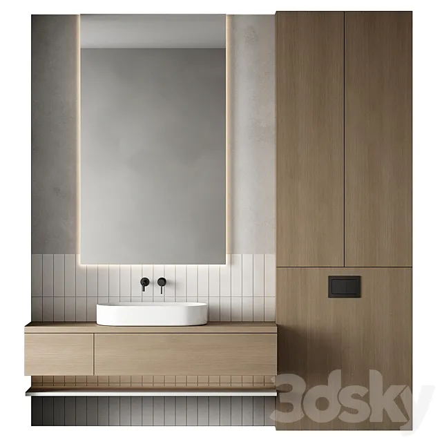 Bathroom furniture 68 3ds Max