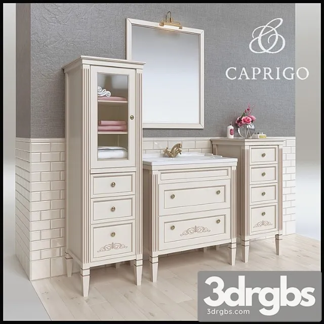 Bathroom Furniture Albion Caprigo 3dsmax Download