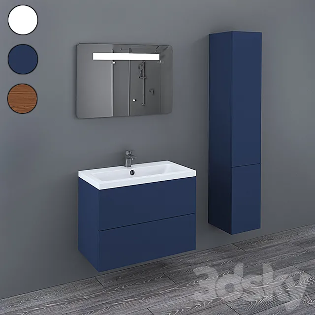 Bathroom furniture AM.PM GEM 3ds Max