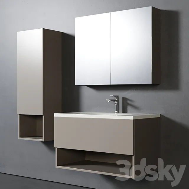 Bathroom Furniture Cancun 3ds Max