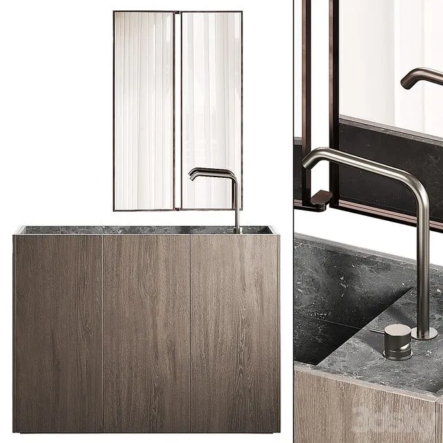 Bathroom furniture Ceadesign 3dsMax Model