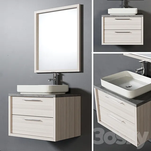 Bathroom Furniture Indiana 70cm 3ds Max