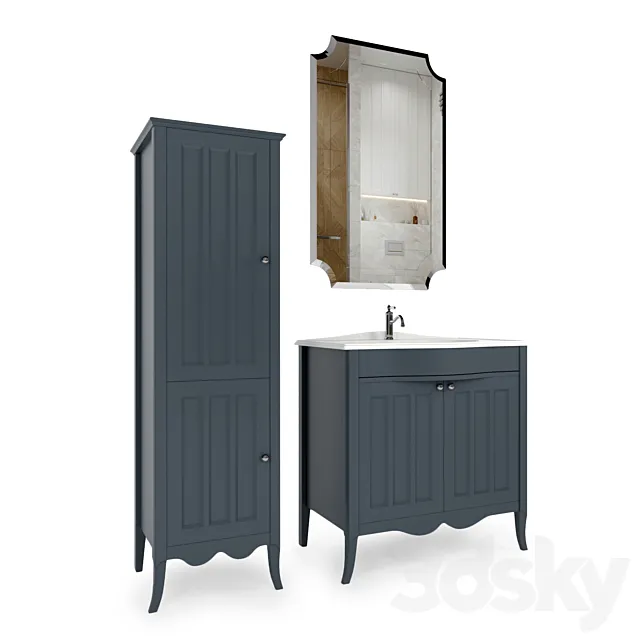 Bathroom furniture MARSEL 3ds Max