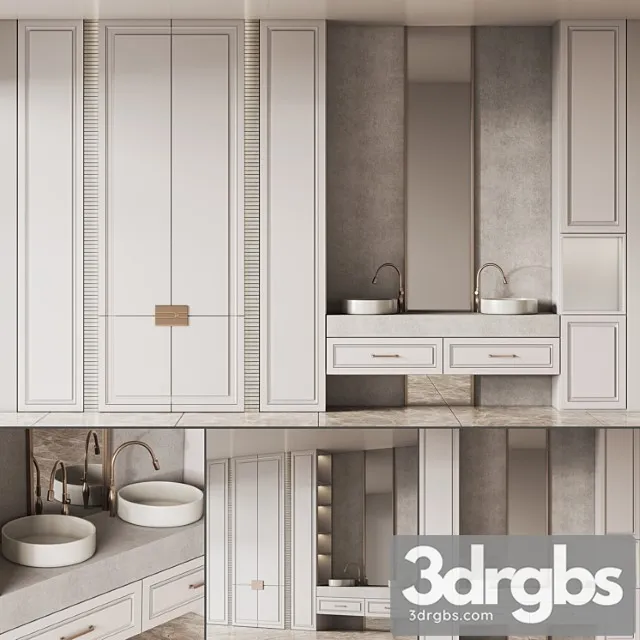 Bathroom Furniture Set 19 1 3dsmax Download