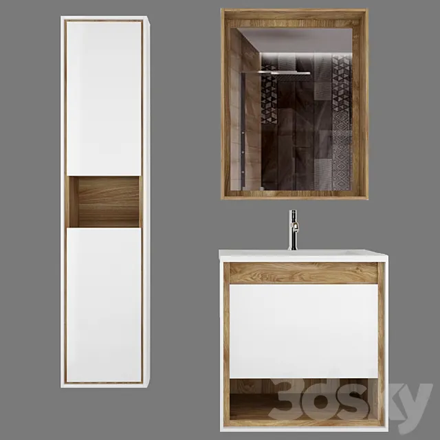 Bathroom Furniture STWORKI Olten 3ds Max