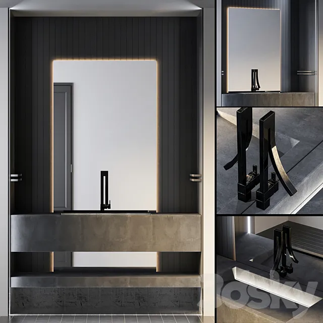 bathroom furniture vol.05 3ds Max