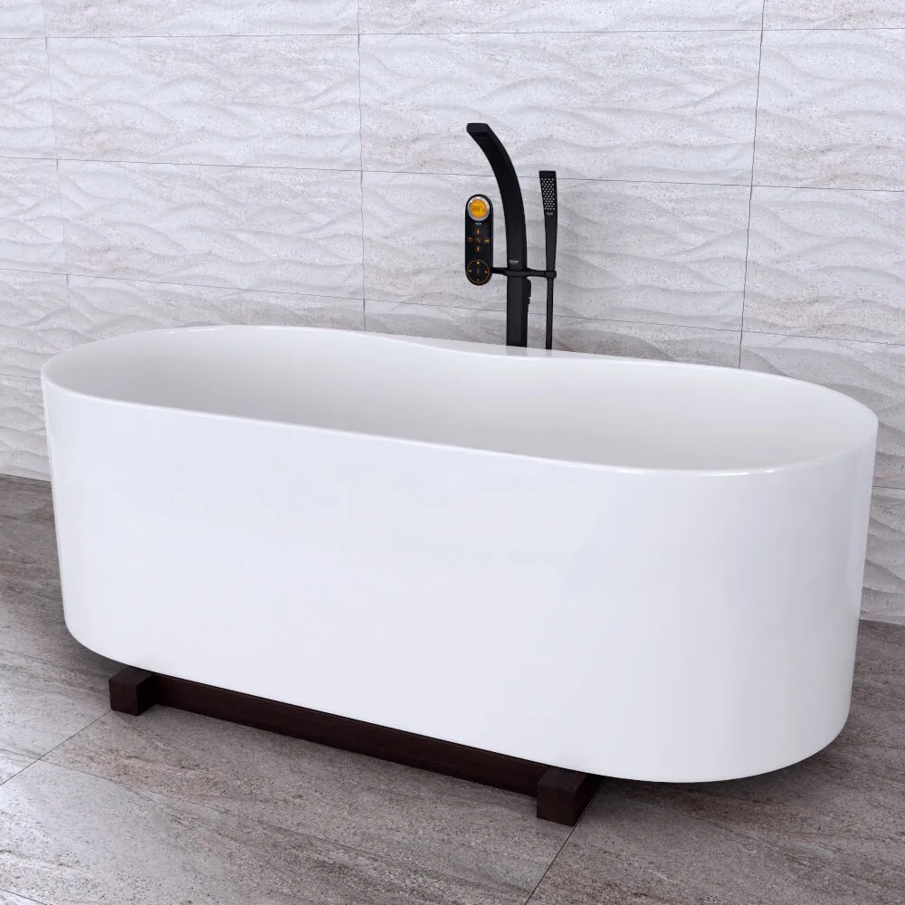 bathroom – GROHE bathtub 3ds Max
