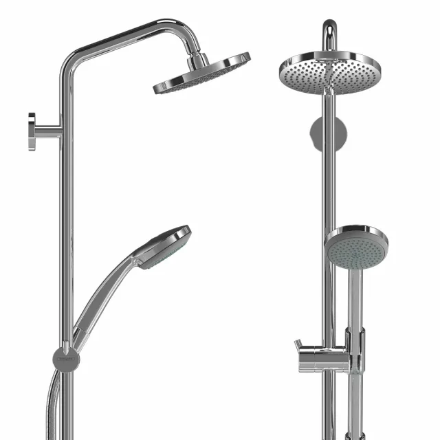 bathroom – Hansgrohe Croma 100 1jet Showerpipe 3ds Max