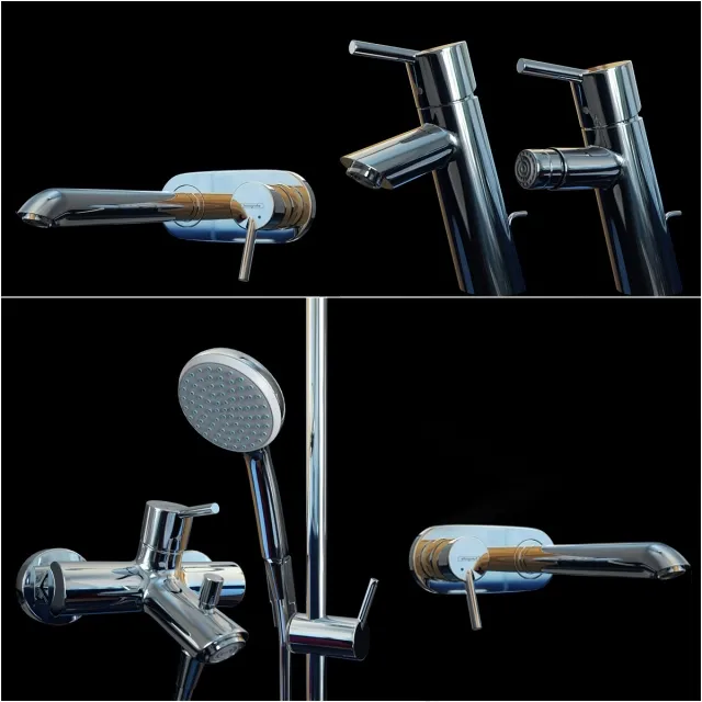 bathroom – Hansgrohe  talis S3 3ds Max