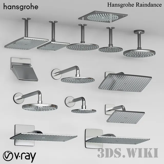 bathroom – Hansgrohe_Raindance 3ds Max