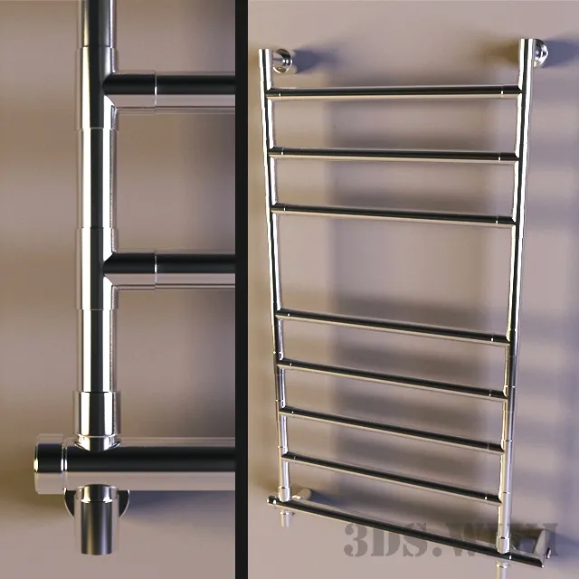 bathroom – Heated towel rail Margaroli Sereno 3ds Max