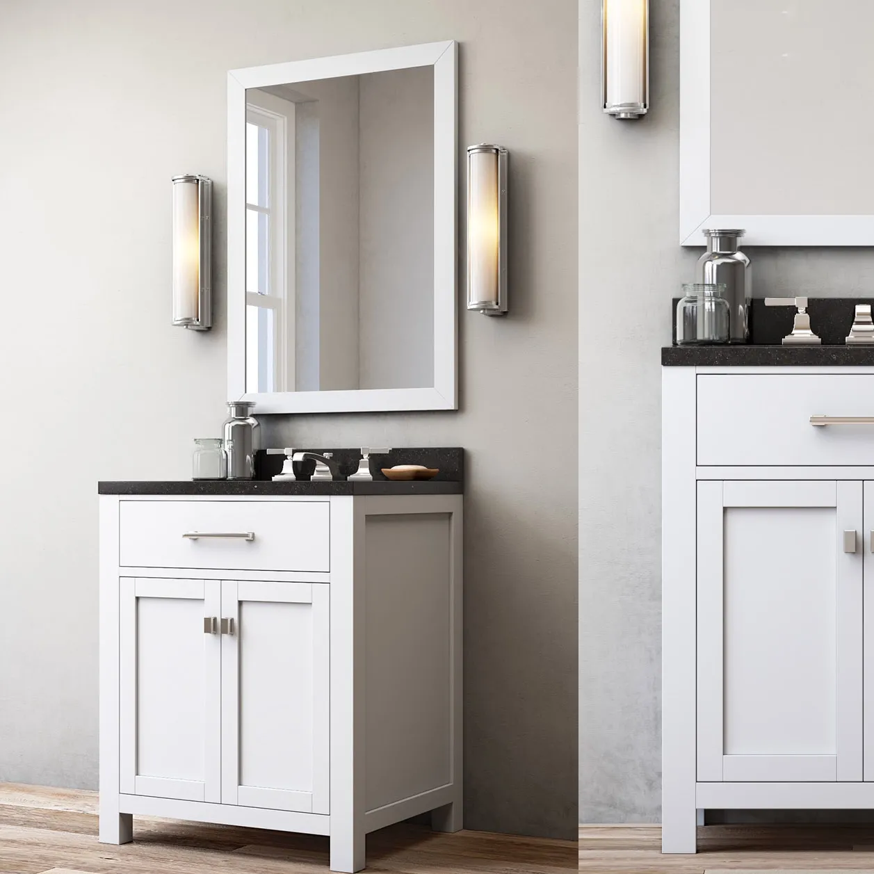 bathroom – Hutton powder room Vanity 3ds Max