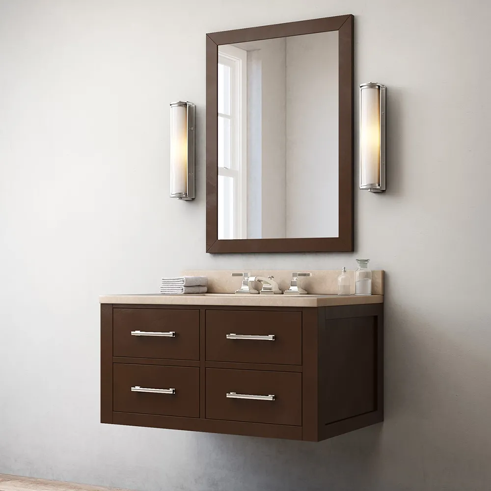 bathroom – Hutton single floating vanity Espresso 3ds Max
