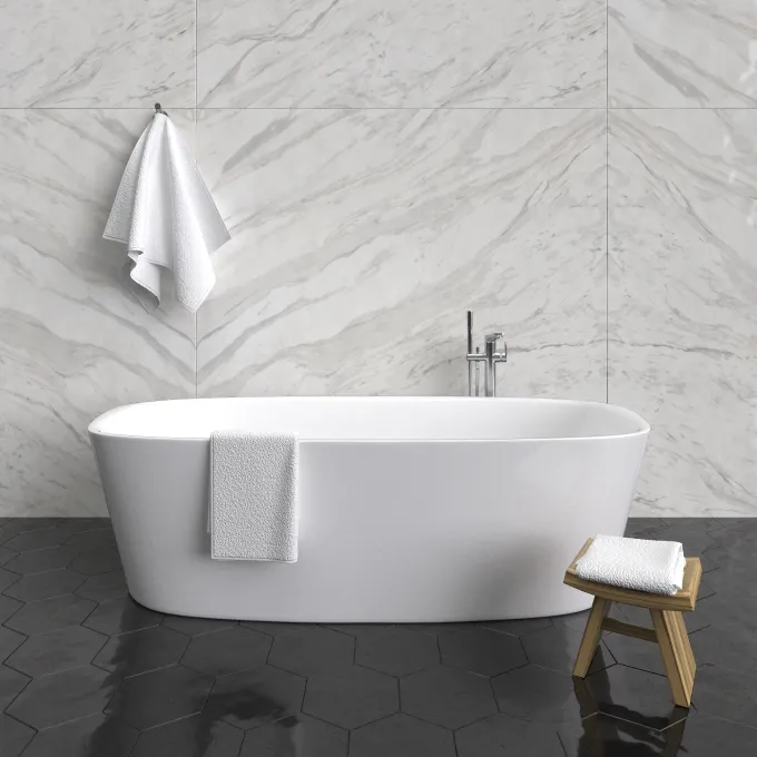 bathroom – Ideal Standard bathtub Dea and Melange mixer 3ds Max