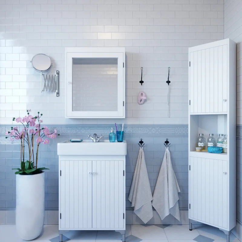 bathroom – IKEA bathroom set 3ds Max