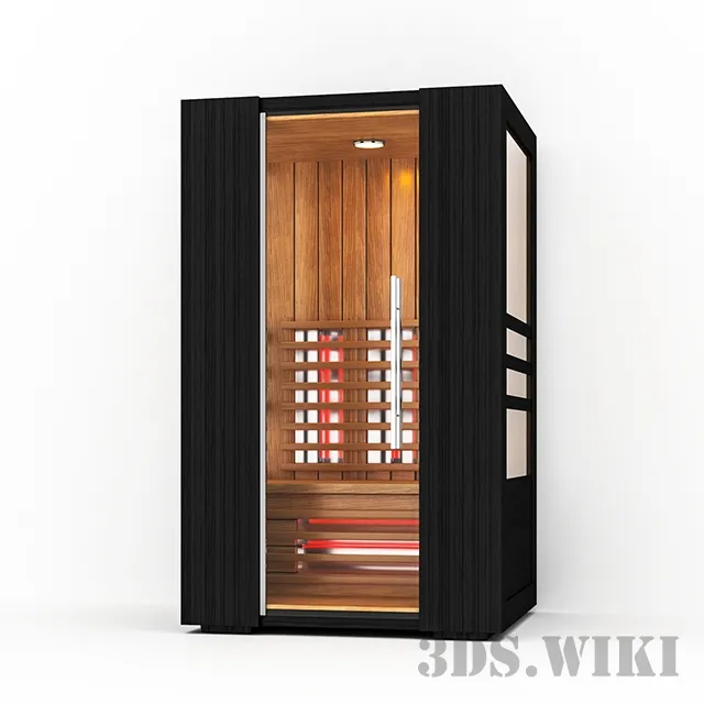 bathroom – Infrared sauna JK-R8201 3ds Max