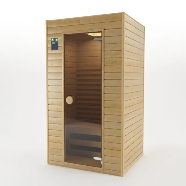 bathroom – Infrared sauna Magic Sun 3ds Max