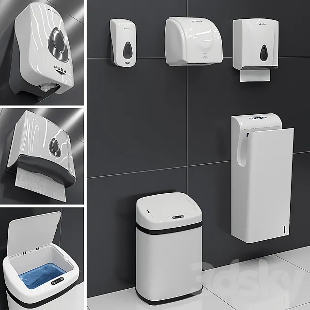 Bathroom Kit: Ksitex 3ds Max