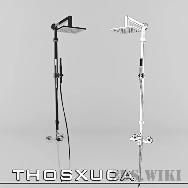 bathroom – Mixer Rain Shower 3ds Max