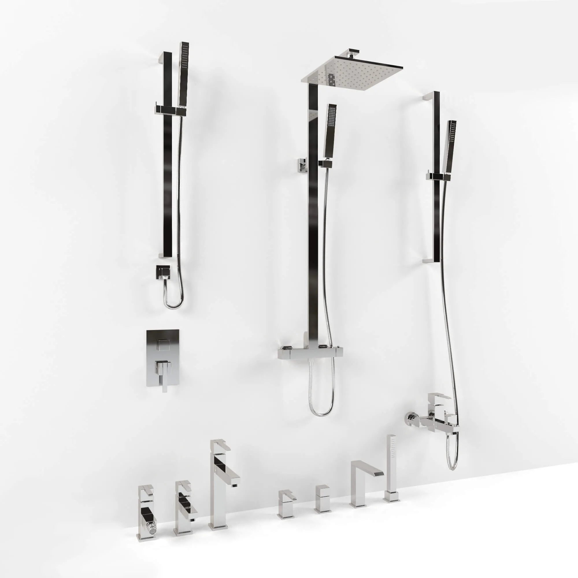 bathroom – Mixers Emmevi collection of Sicily 3ds Max