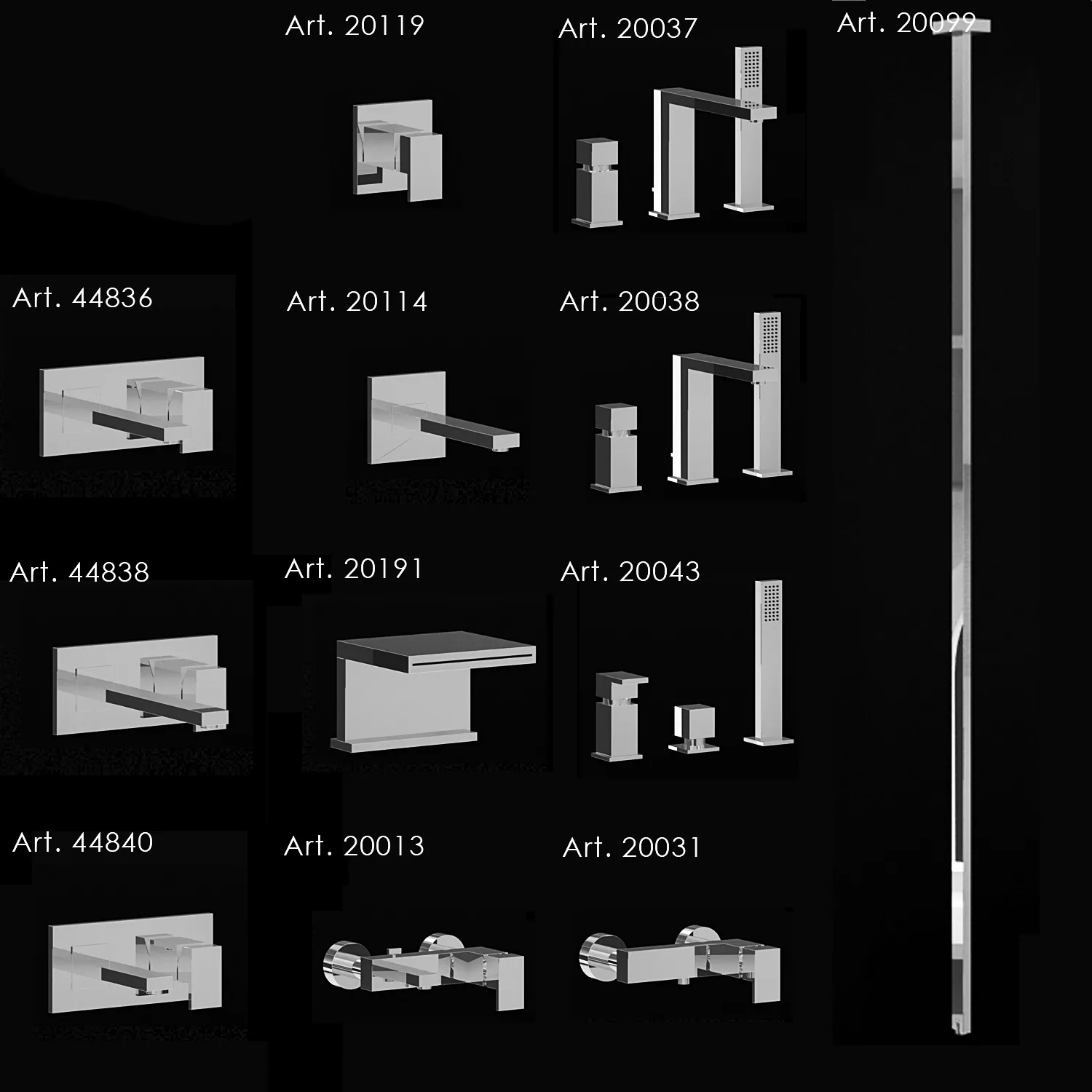 bathroom – Mixers Gessi Rettangolo 1 3ds Max