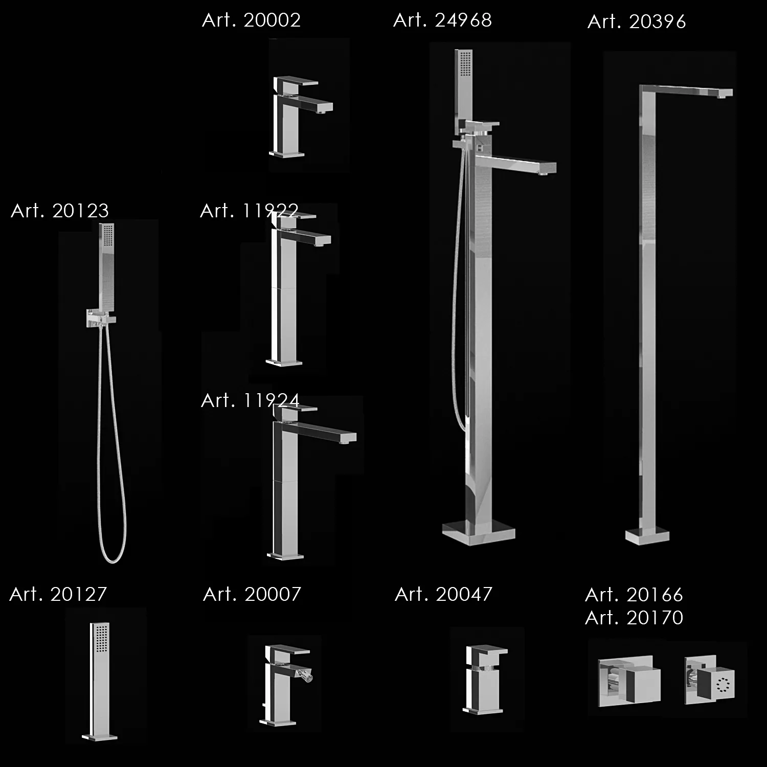 bathroom – Mixers Gessi Rettangolo 2 3ds Max