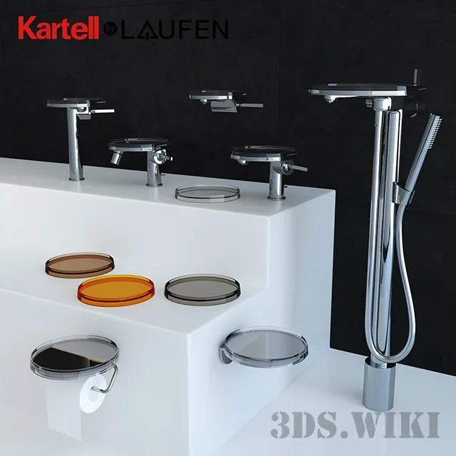 bathroom – Mixers KARTELL by LAUFEN 3ds Max