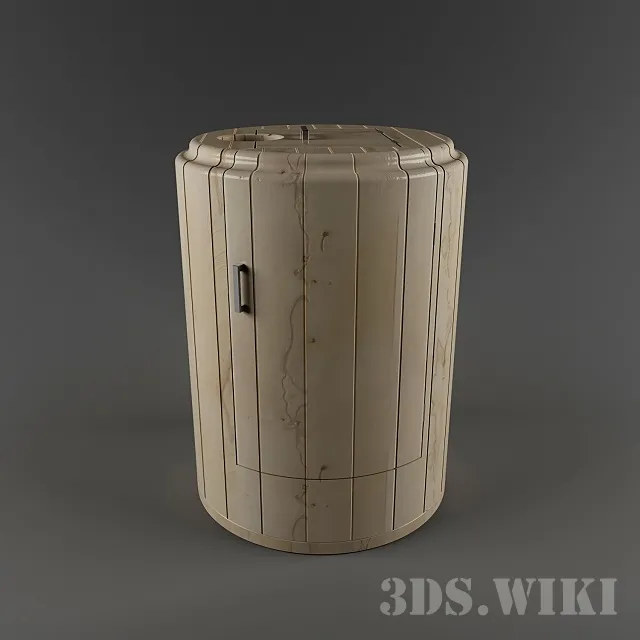 bathroom – Phyto barrel 3ds Max