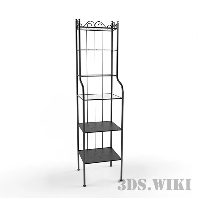 bathroom – Rack IKEA Ronnskar 3ds Max